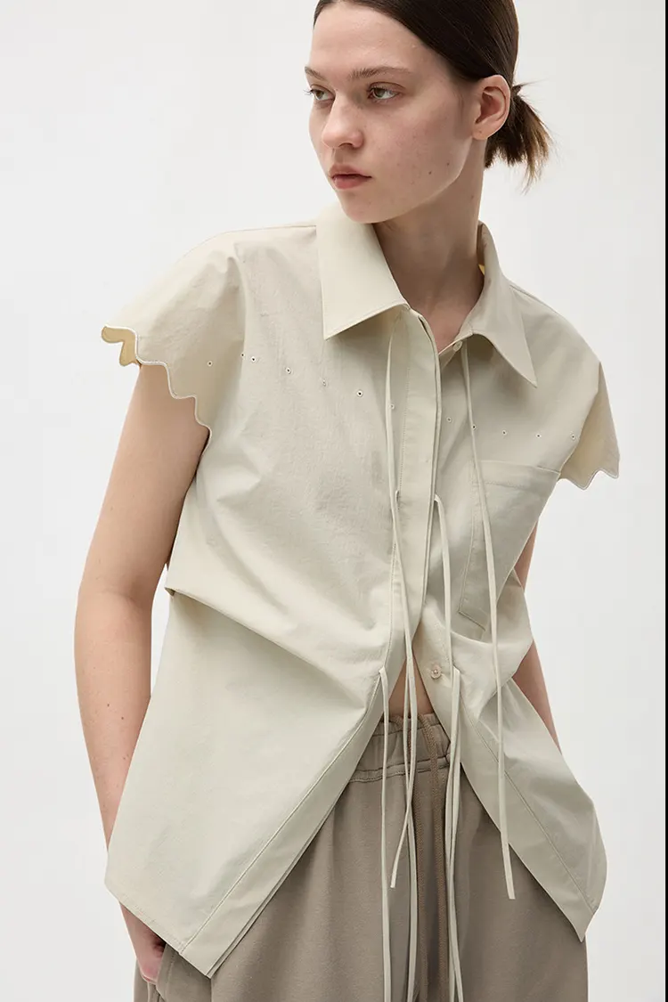 Women's embroidered Casual Blouse